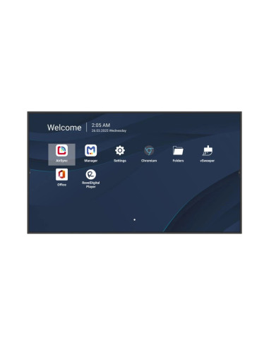 Viewsonic CDE5514-2C pantalla de señalización Pantalla plana para señalización digital 139,7 cm (55") LCD Wifi 500 cd / m² 4K Ul