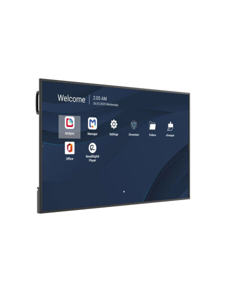 Viewsonic CDE6514-2C pantalla de señalización Pantalla plana para señalización digital 165,1 cm (65") LCD Wifi 500 cd / m² 4K Ul
