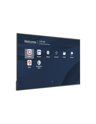 Viewsonic CDE7514-2C pantalla de señalización Pantalla plana para señalización digital 190,5 cm (75") LCD Wifi 500 cd / m² 4K Ul