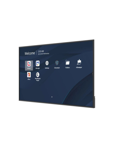 Viewsonic CDE7514-2C pantalla de señalización Pantalla plana para señalización digital 190,5 cm (75") LCD Wifi 500 cd / m² 4K Ul