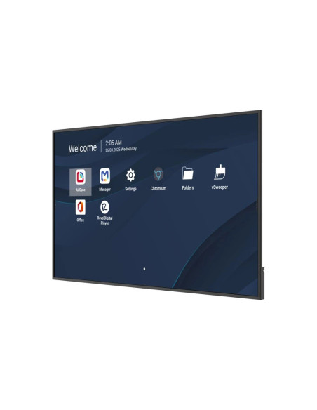 Viewsonic CDE7514-2C pantalla de señalización Pantalla plana para señalización digital 190,5 cm (75") LCD Wifi 500 cd / m² 4K Ul
