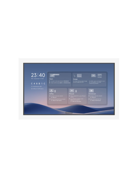 MAXHUB ND50CMB pantalla de señalización Pantalla plana para señalización digital 127 cm (50") LED Wifi 500 cd / m² 4K Ultra HD N
