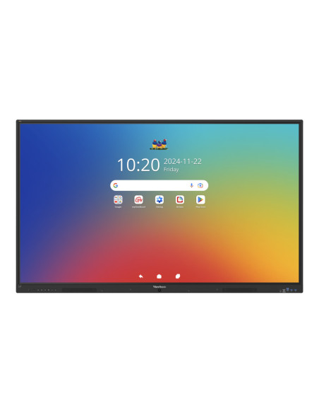 Viewsonic IFP 86IN 4K ANDROID 16 EDLA 64 pizarra blanca interactiva 2,18 m (86") 3840 x 2160 Pixeles Pantalla táctil