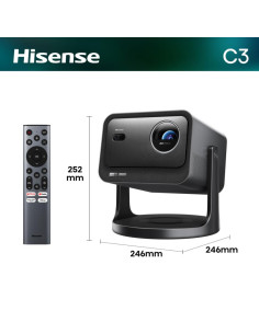 Hisense C3 DLP UHD 4K (3840x2160) 3D Plata