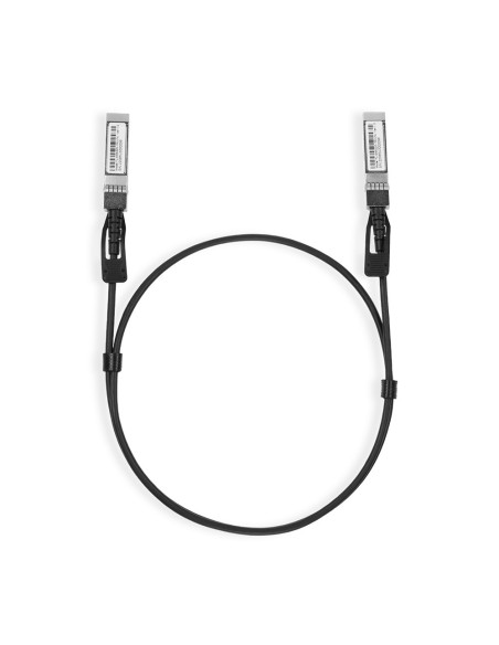 TP-Link TL-SM5220-1M Cable de fibra óptica e InfiniBand SFP+ DAC Negro