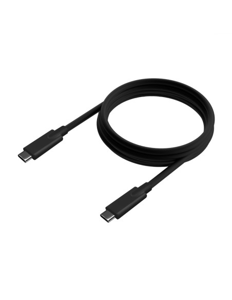 AISENS Cable USB 3.2 Gen2 10Gbps 4k@60Hz 5A 100W E-Marker, Tipo USB-C/M-USB-C/M, Negro, 3.0m