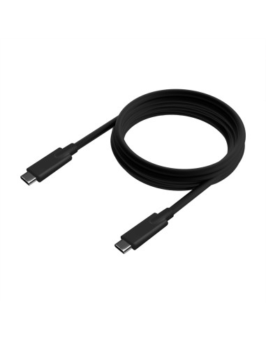 AISENS Cable USB 3.2 Gen1 5Gbps 4k@60Hz 3A 60W E-Marker, Tipo USB-C/M-USB-C/M, Negro, 5.0m