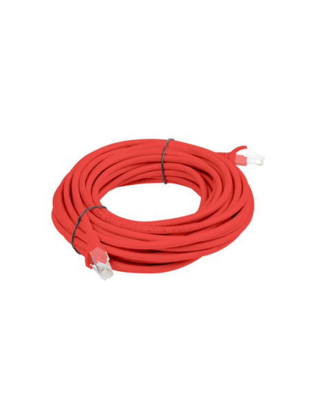 Lanberg PCU6-10CC-0500-R cable de red Rojo 5 m Cat6 U/UTP (UTP)