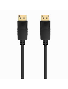 AISENS Cable DISPLAYPORT V1.2 CCS 4K@60Hz, DP/M-DP/M, Negro, 1.5m