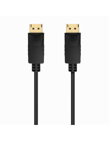 AISENS Cable DISPLAYPORT V1.2 CCS 4K@60Hz, DP/M-DP/M, Negro, 1.5m