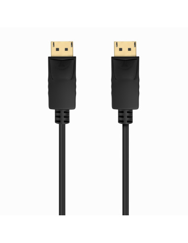 AISENS Cable DISPLAYPORT V1.2 CCS 4K@60Hz, DP/M-DP/M, Negro, 3.0m