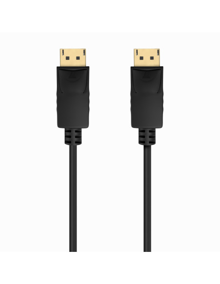 AISENS Cable DISPLAYPORT V1.2 CCS 4K@60Hz, DP/M-DP/M, Negro, 5.0m