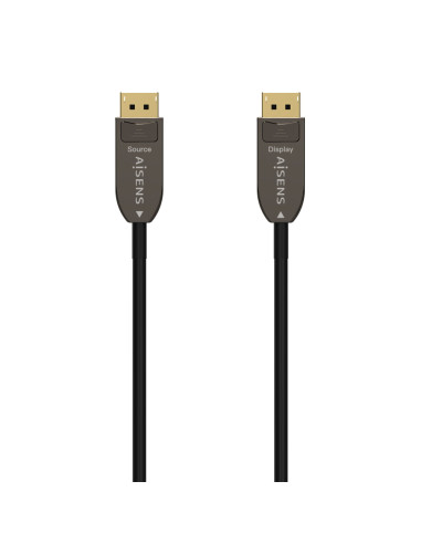 AISENS A155-0608 cable DisplayPort 20 m Negro