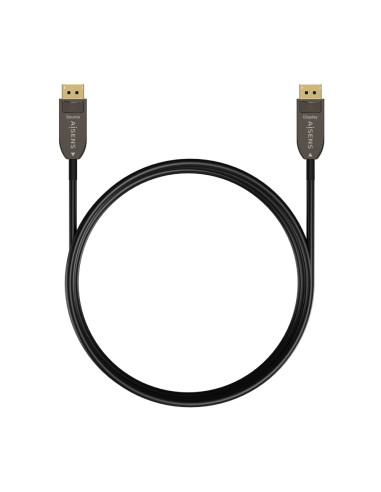 AISENS A155-0608 cable DisplayPort 20 m Negro