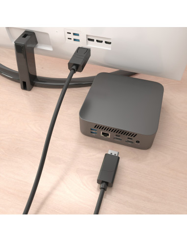 AISENS Cable DisplayPort CCS V1.4 8K@60Hz, DP/M-DP/M, Negro, 5.0m