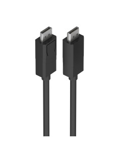 AISENS Cable DisplayPort CCS V1.4 8K@60Hz, DP/M-DP/M, Negro, 1.0m