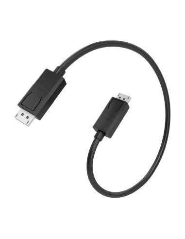 AISENS Cable DisplayPort CCS V1.4 8K@60Hz, DP/M-DP/M, Negro, 0.6M