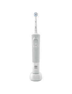 Braun Oral-B Vitality 100 Starter Pack Adulto Cepillo dental oscilante Blanco, Gris