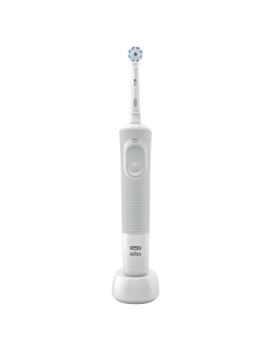 Braun Oral-B Vitality 100 Starter Pack Adulto Cepillo dental oscilante Blanco, Gris