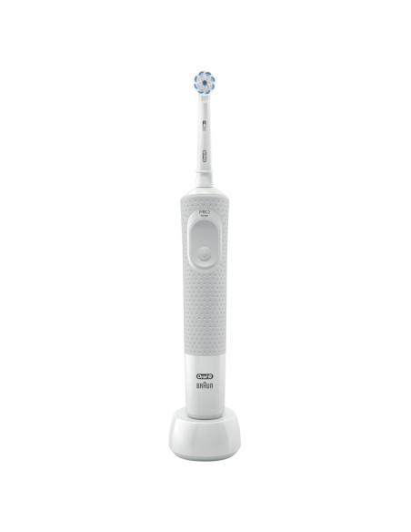 Braun Oral-B Vitality 100 Starter Pack Adulto Cepillo dental oscilante Blanco, Gris