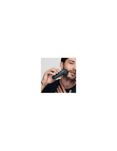 Braun BT3240 depiladora para la barba Batería 39 2 cm Mojado y seco Negro, Azul