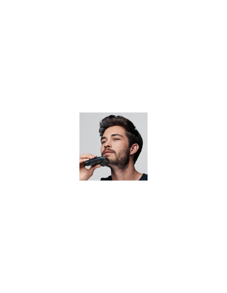 Braun BT3240 depiladora para la barba Batería 39 2 cm Mojado y seco Negro, Azul