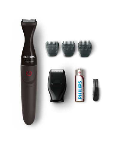 Philips MULTIGROOM Series 1000 MG1100/16 Perfilador de barba potente y preciso