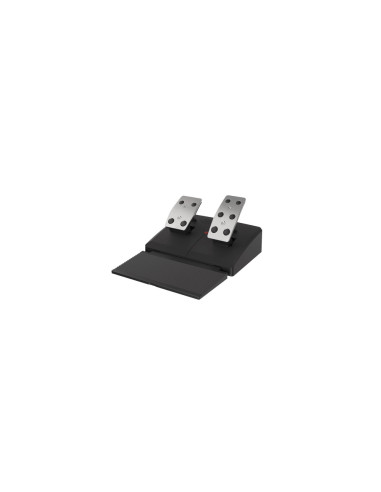 GENESIS Seaborg 400 Negro, Plata USB Volante + Pedales Nintendo Switch, PC, PlayStation 4, Playstation 3, Xbox 360, Xbox One, Xb