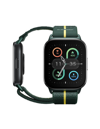 Motorola moto watch fit 4,83 cm (1.9") OLED 44.5 mm Digital Pantalla táctil Verde, Gris GPS (satélite)