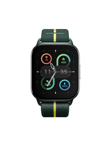 Motorola moto watch fit 4,83 cm (1.9") OLED 44.5 mm Digital Pantalla táctil Verde, Gris GPS (satélite)