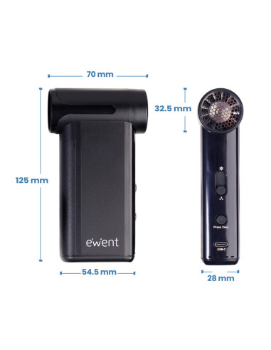 Ewent EW5681 aspirador de polvo eléctrico 130 W