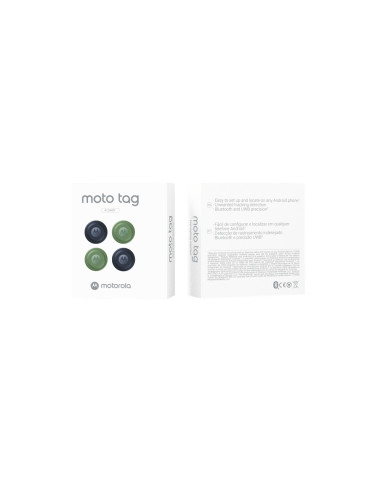 Motorola moto tag Personal Buscador Azul, Verde