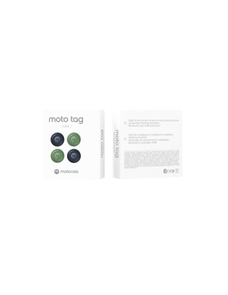 Motorola moto tag Personal Buscador Azul, Verde