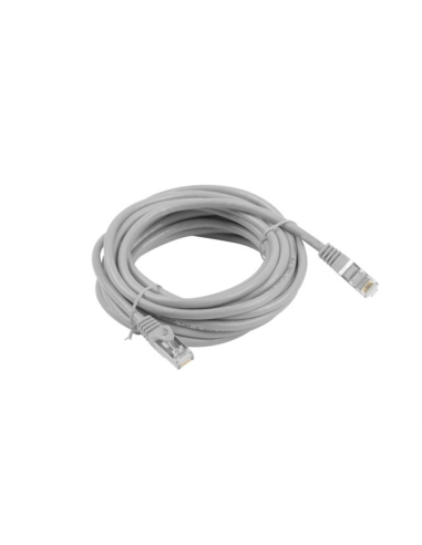 Lanberg PCF6-10CC-0500-S cable de red Gris 5 m Cat6 F/UTP (FTP)