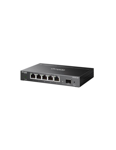 TP-Link Omada ES206X-M2 switch Gestionado L2 2.5G Ethernet (100/1000/2500) Montaje en pared/escritorio Negro