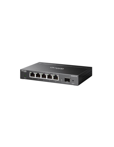 TP-Link Omada ES206X-M2 switch Gestionado L2 2.5G Ethernet (100/1000/2500) Montaje en pared/escritorio Negro