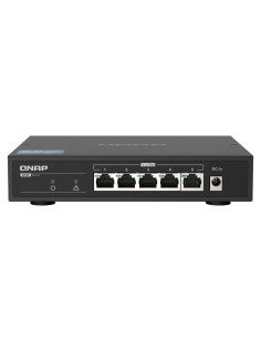QNAP QSW-1105-5T switch No administrado Gigabit Ethernet (10/100/1000) Negro