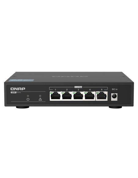 QNAP QSW-1105-5T switch No administrado Gigabit Ethernet (10/100/1000) Negro