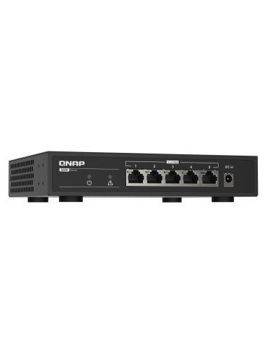 QNAP QSW-1105-5T switch No administrado Gigabit Ethernet (10/100/1000) Negro