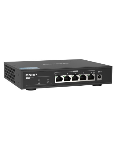 QNAP QSW-1105-5T switch No administrado Gigabit Ethernet (10/100/1000) Negro