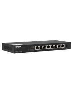 QNAP QSW-1108-8T switch No administrado 2.5G Ethernet (100/1000/2500) Negro 2