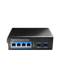 Cudy IG1004S2P switch No administrado Gigabit Ethernet (10/100/1000) Energía sobre Ethernet (PoE) Negro