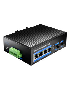 Cudy IG1004S2P switch No administrado Gigabit Ethernet (10/100/1000) Energía sobre Ethernet (PoE) Negro 2