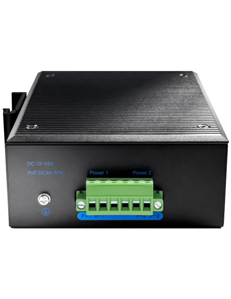 Cudy IG1004S2P switch No administrado Gigabit Ethernet (10/100/1000) Energía sobre Ethernet (PoE) Negro
