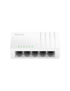 Cudy FS105D switch No administrado Fast Ethernet (10/100) Blanco