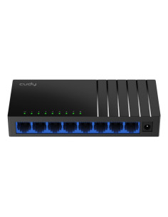 Cudy GS108D switch No administrado Gigabit Ethernet (10/100/1000) Negro
