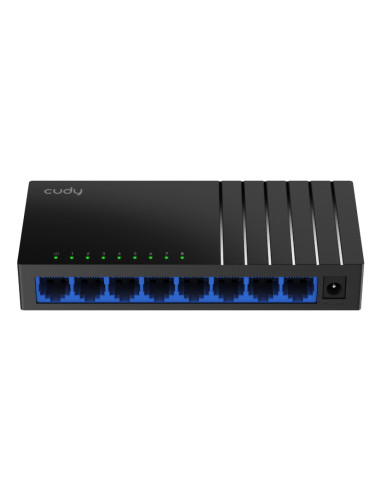 Cudy GS108D switch No administrado Gigabit Ethernet (10/100/1000) Negro