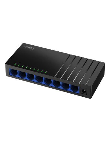 Cudy GS108D switch No administrado Gigabit Ethernet (10/100/1000) Negro