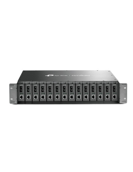 TP-Link Omada MC1400 chasis de red 2U Negro