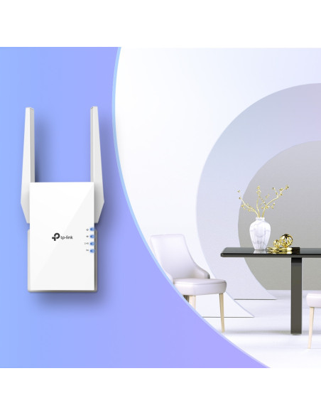 TP-Link RE505X ampliador de red Transmisor y receptor de red Blanco 10, 100, 1000 Mbit/s